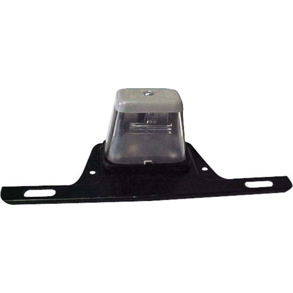 Optronics 6.375" License White License Plate Incandescent Surface Mounted Light