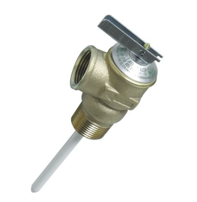 -SALE- Camco T&P Valve 3 / 4" - w / 4" Probe Coated-150psi