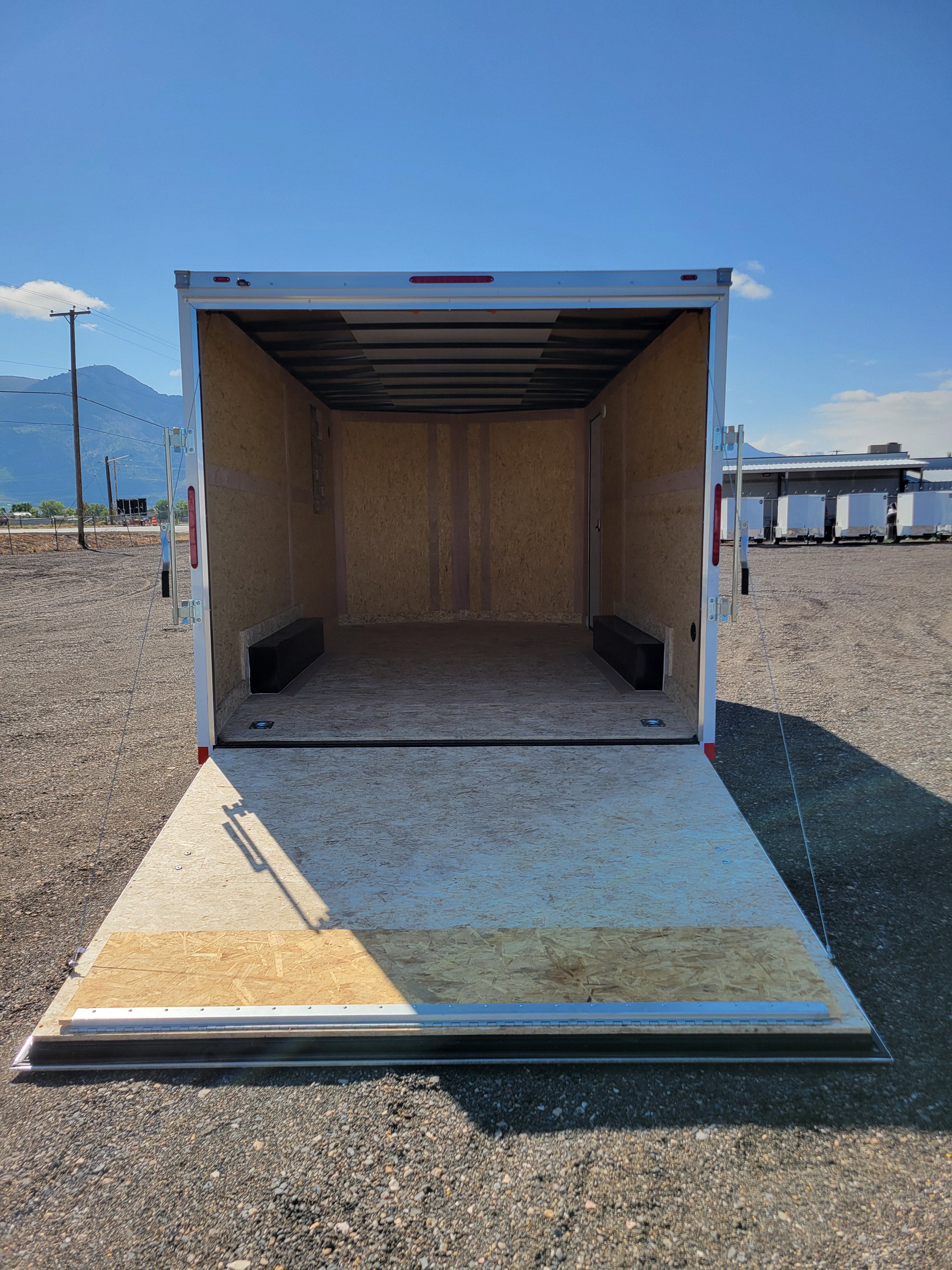 Wells Cargo 8.5 x 16 Deluxe Enclosed Trailer
