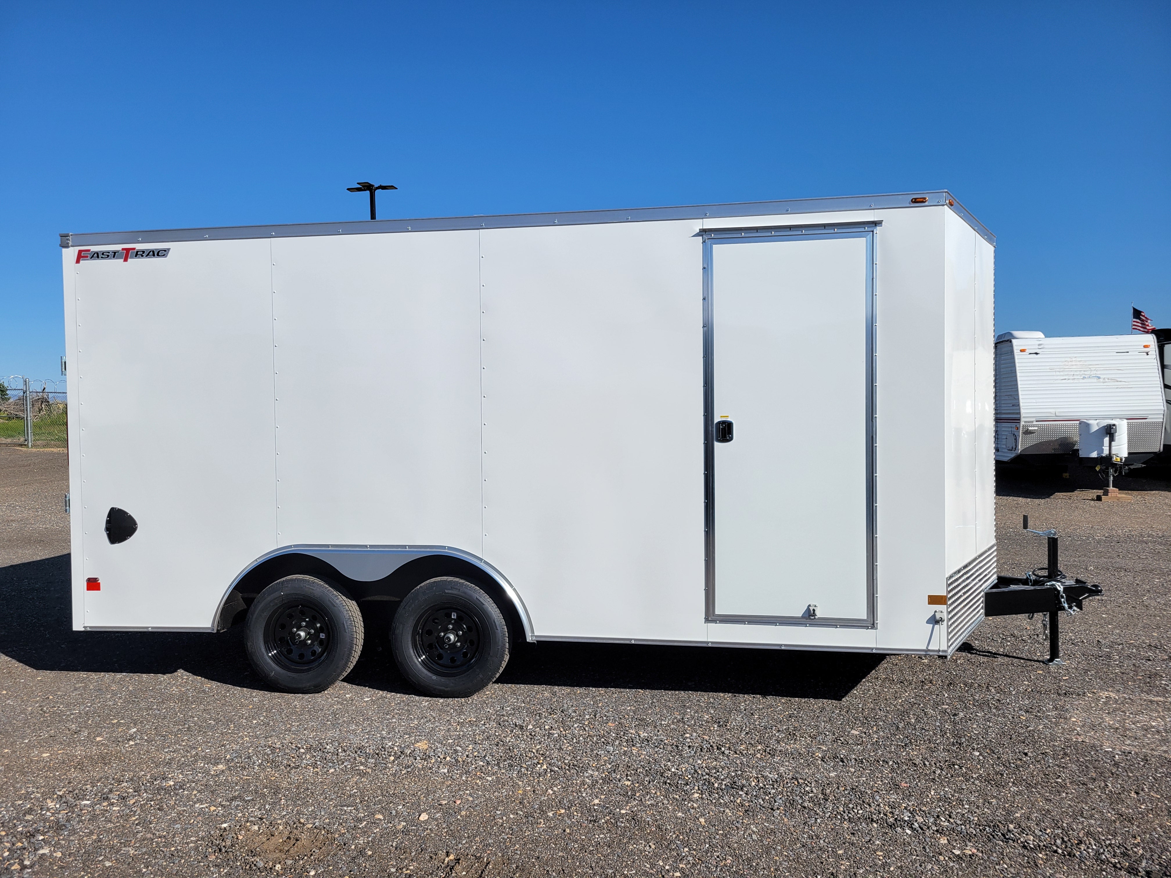 Wells Cargo 8.5 x 16 Deluxe Enclosed Trailer