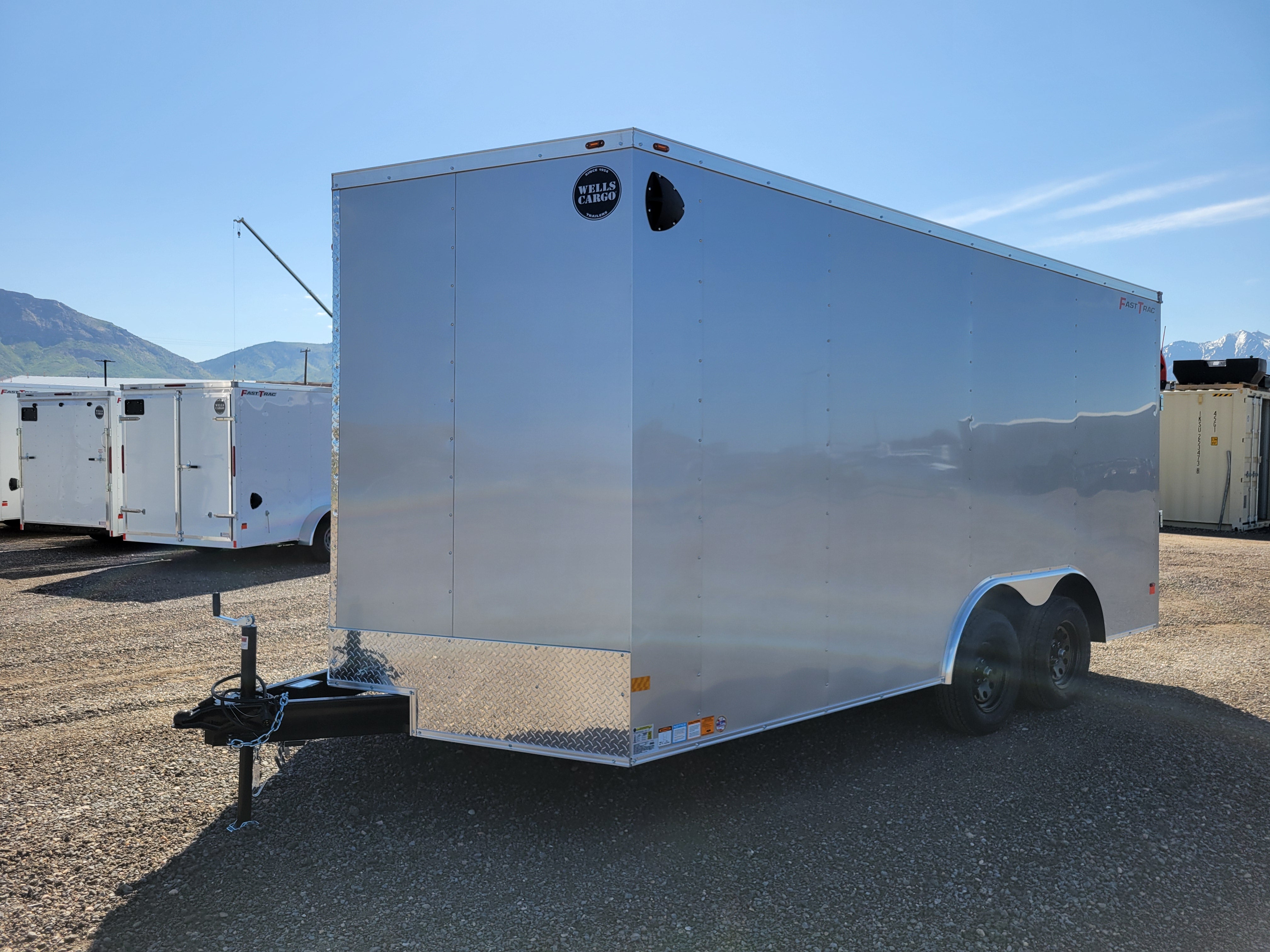 Wells Cargo 8.5 x 16 Deluxe Enclosed Trailer