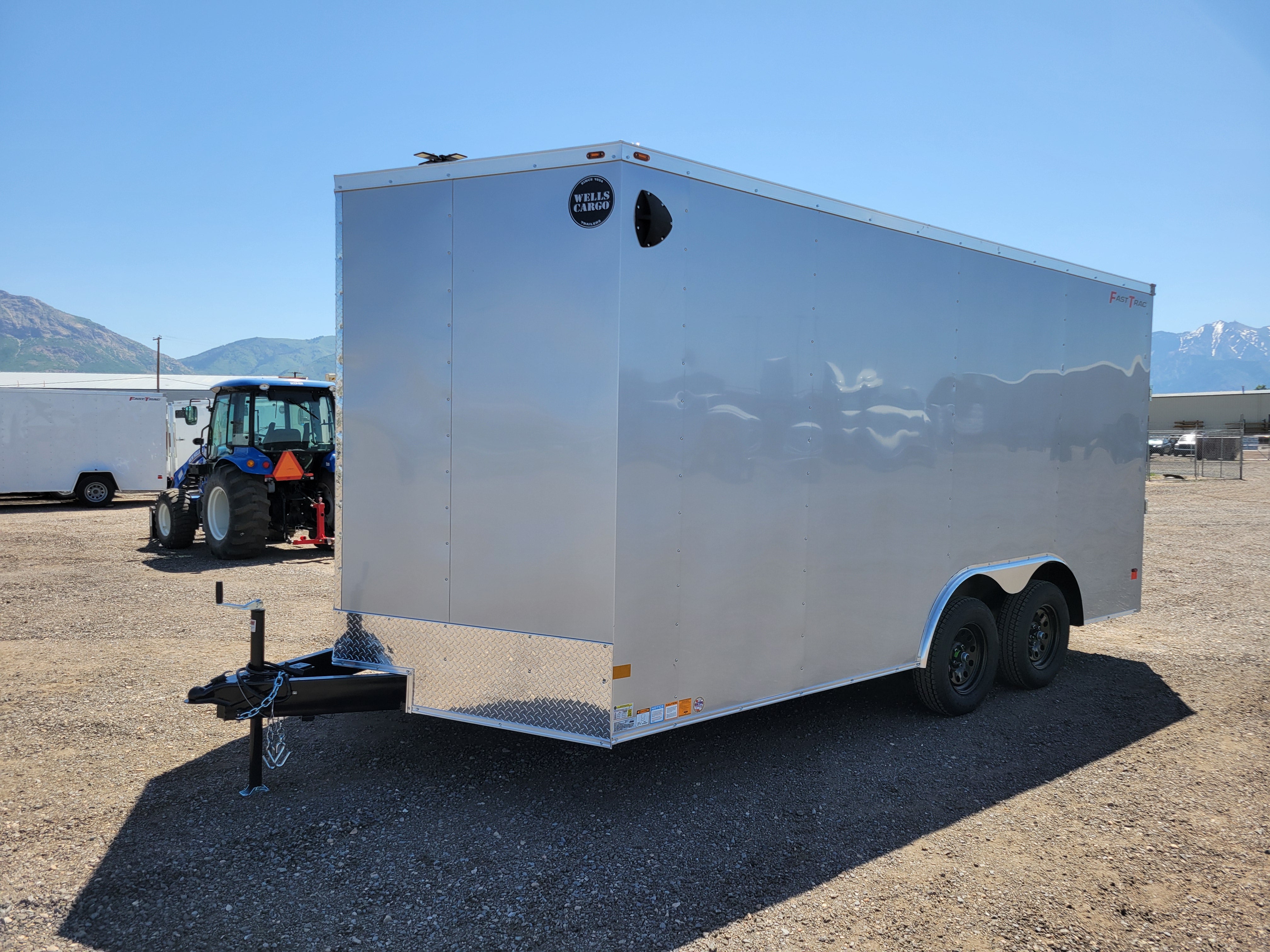 Wells Cargo 8.5 x 16 Deluxe Enclosed Trailer