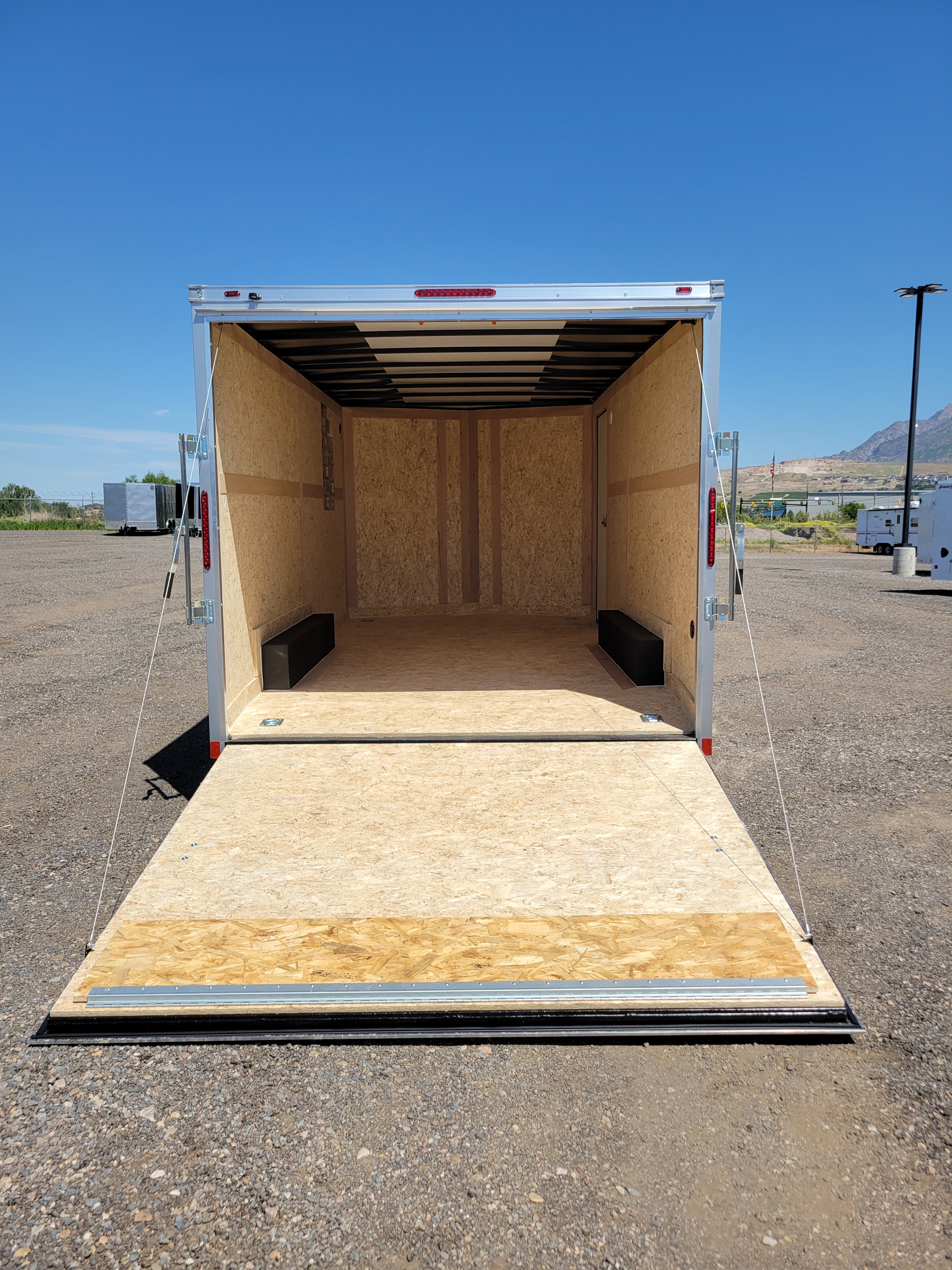 Wells Cargo 8.5 x 16 Deluxe Enclosed Trailer