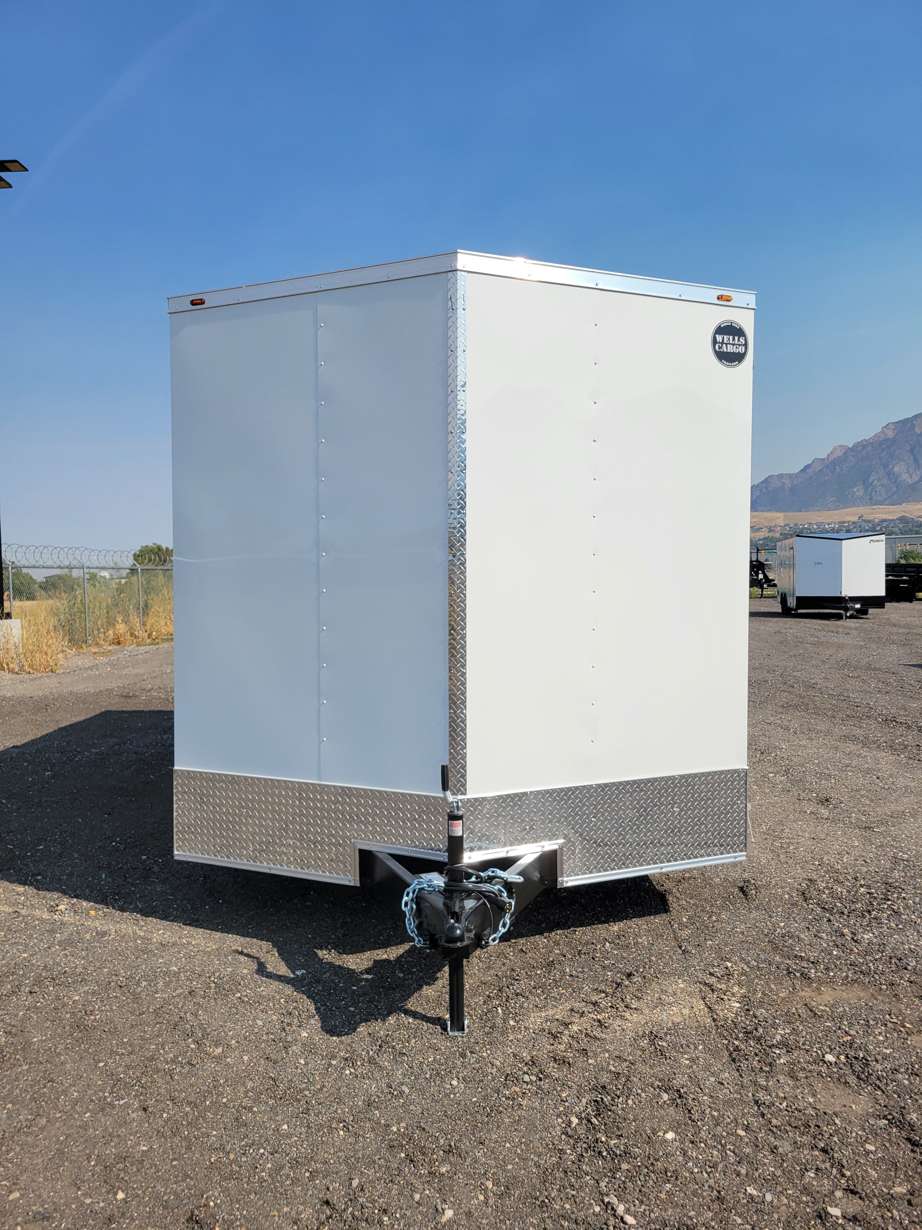 Wells Cargo 8.5 x 16 Deluxe Enclosed Trailer