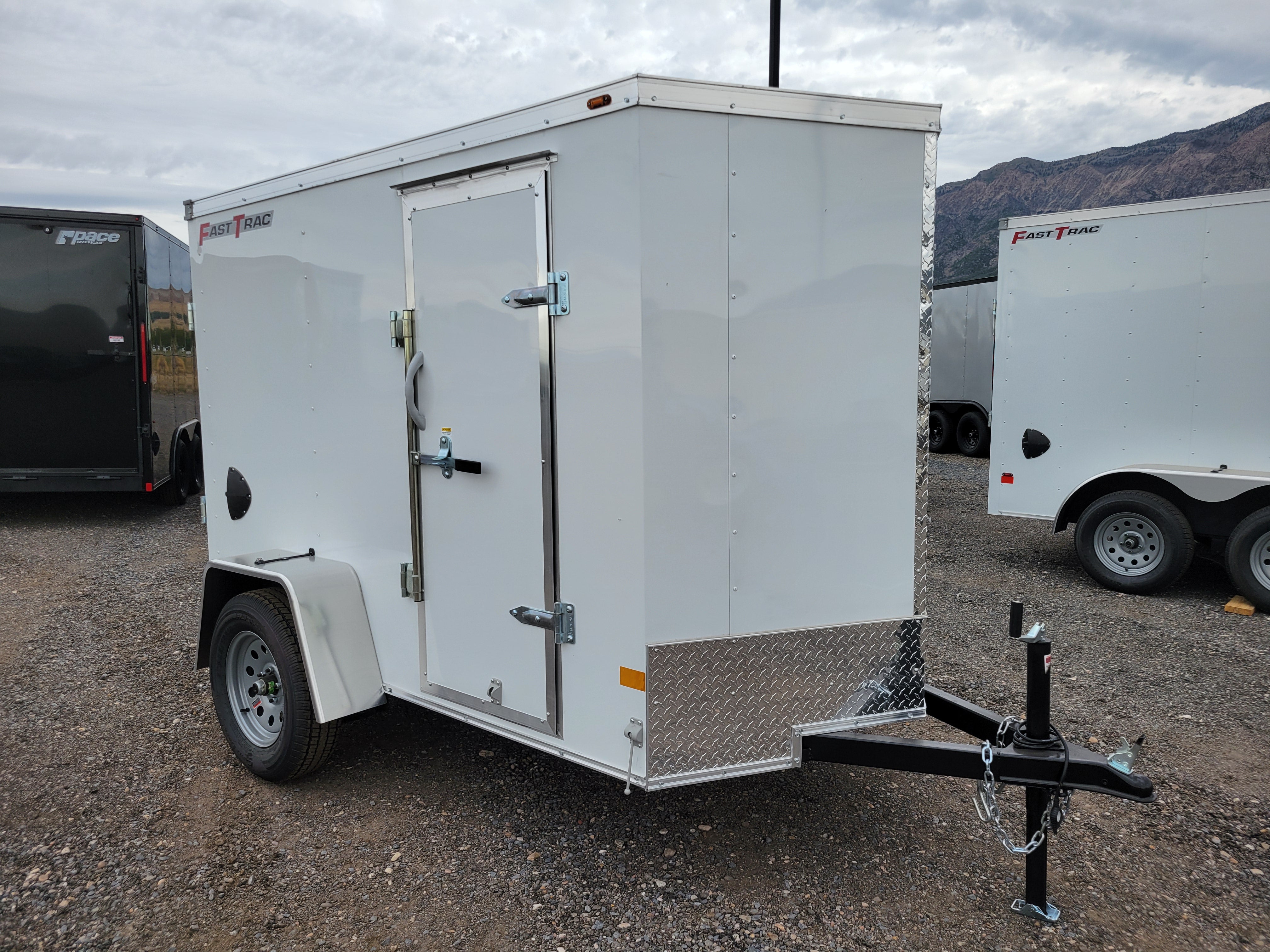 Wells Cargo 5 x 8 Deluxe Enclosed Trailer