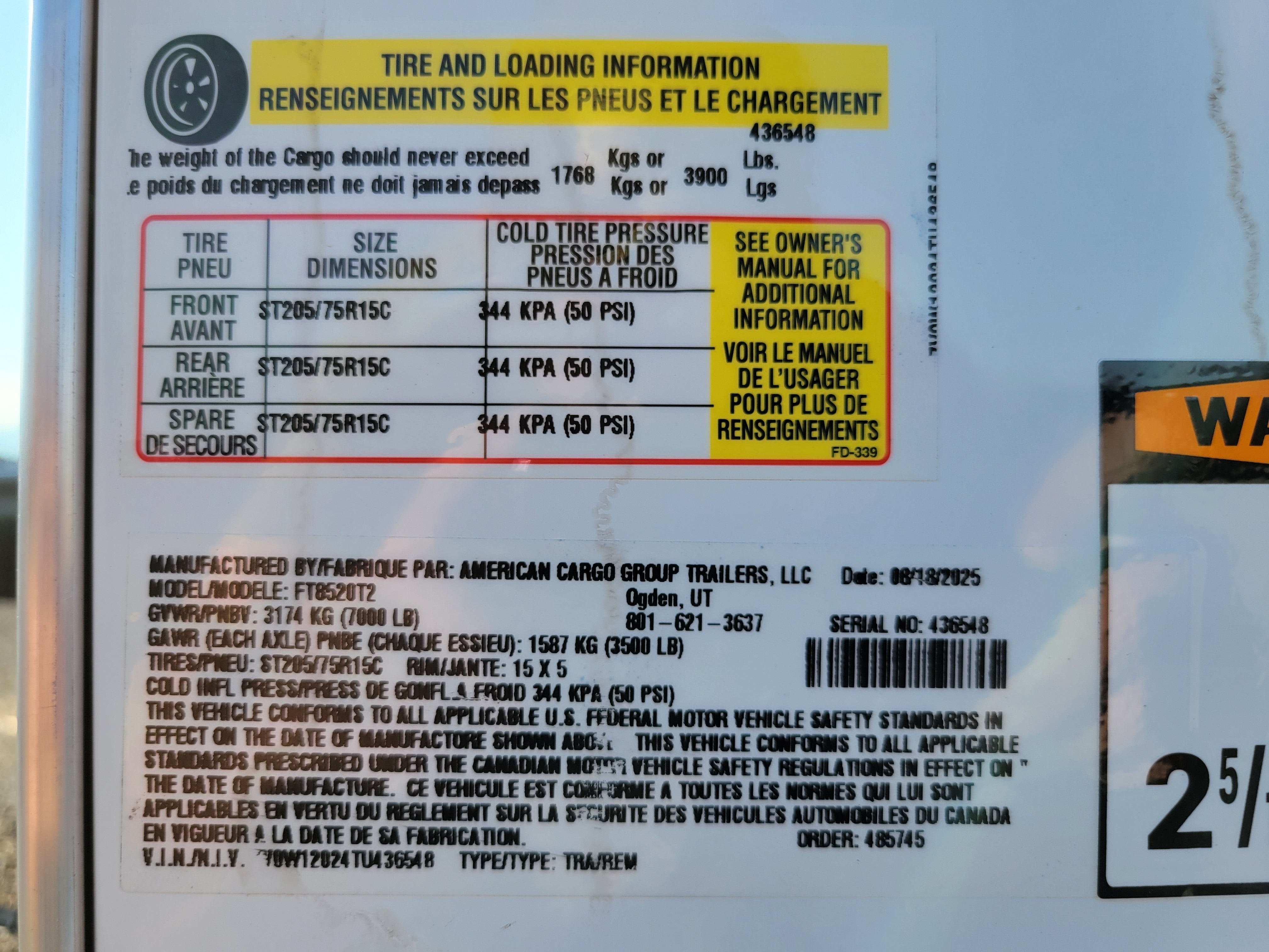 Wells Cargo 8.5 x 20 Deluxe Enclosed Trailer