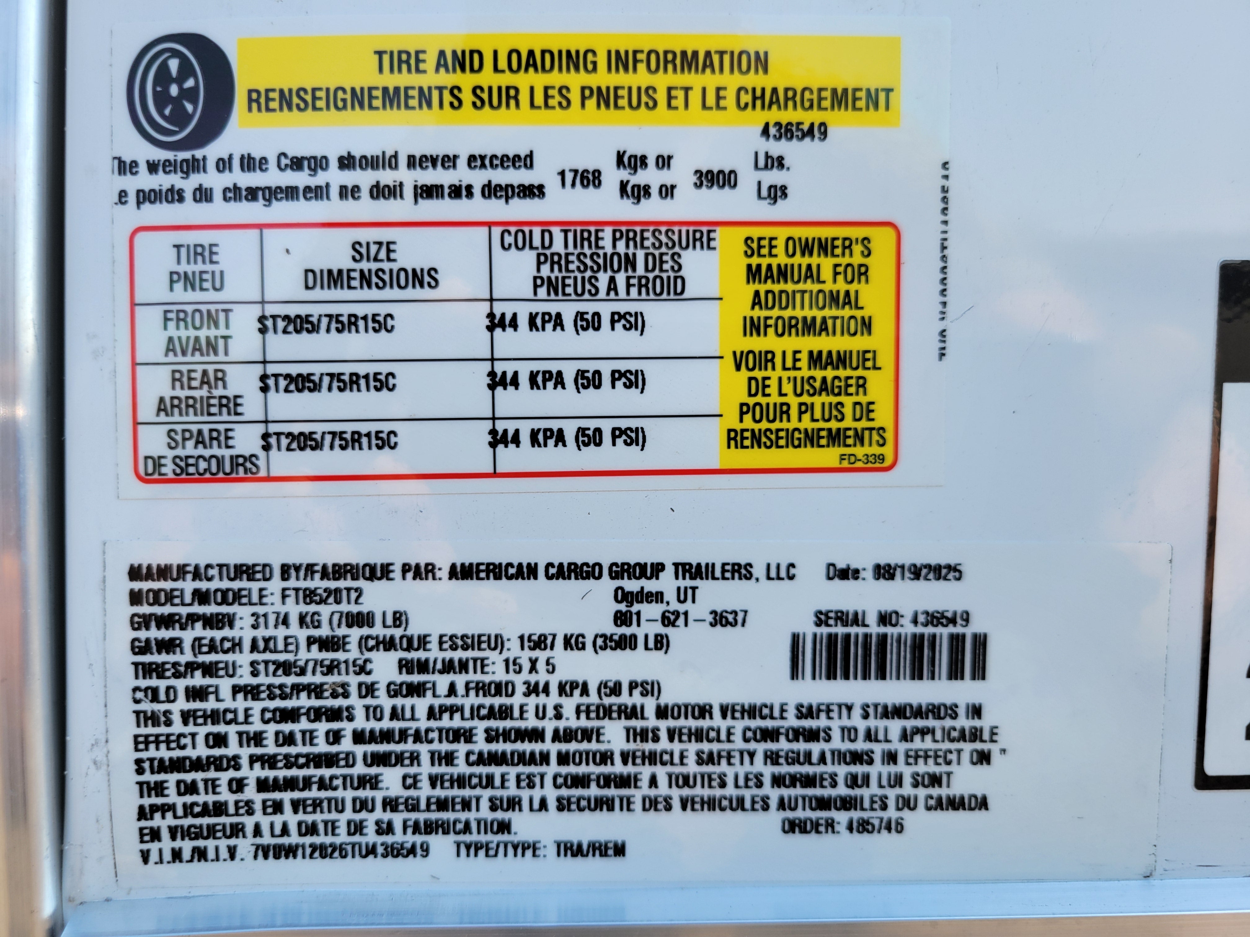 Wells Cargo 8.5 x 20 Deluxe Enclosed Trailer