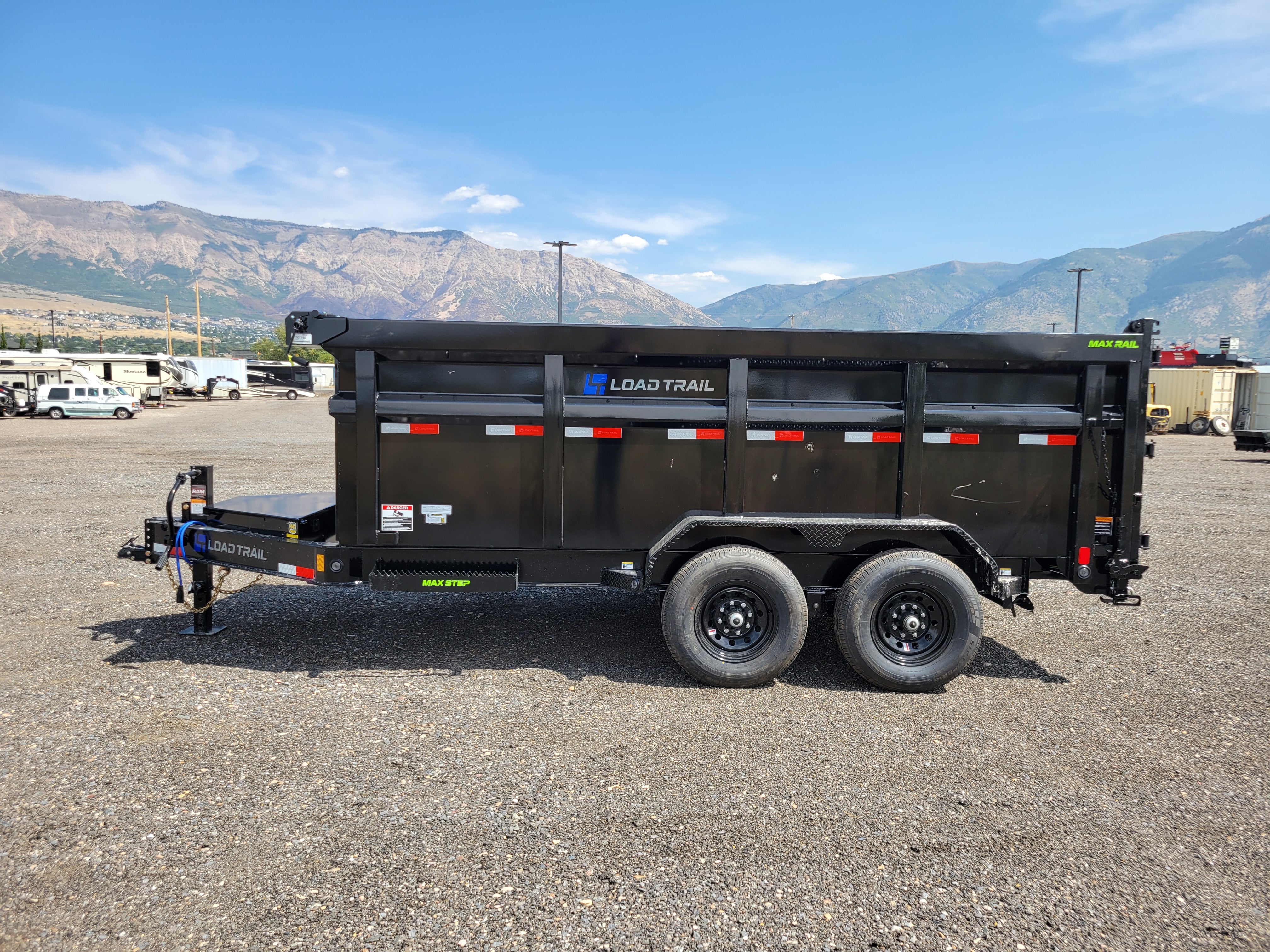 Load Trail 83" x 14' Dump Trailer