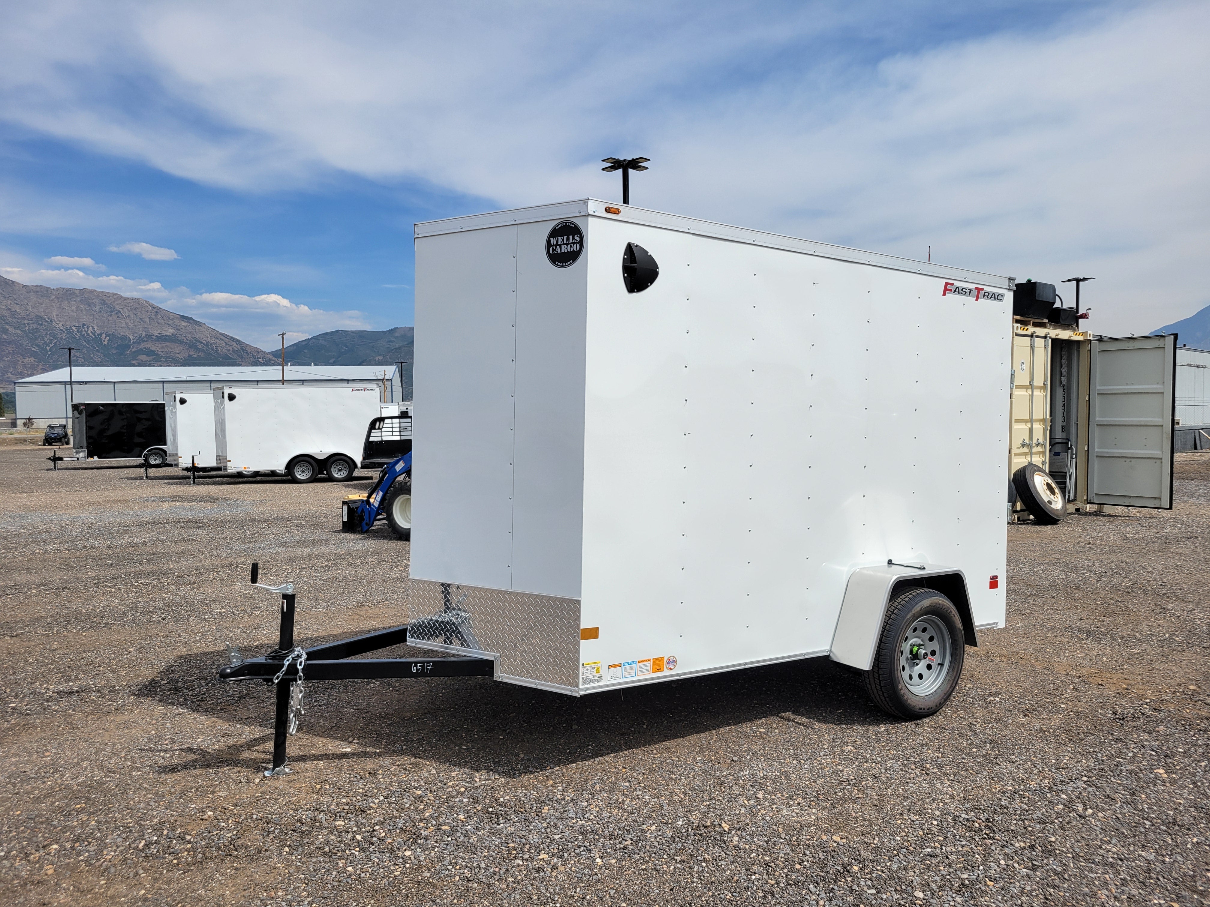 Wells Cargo 6 x 10 Deluxe Enclosed Trailer