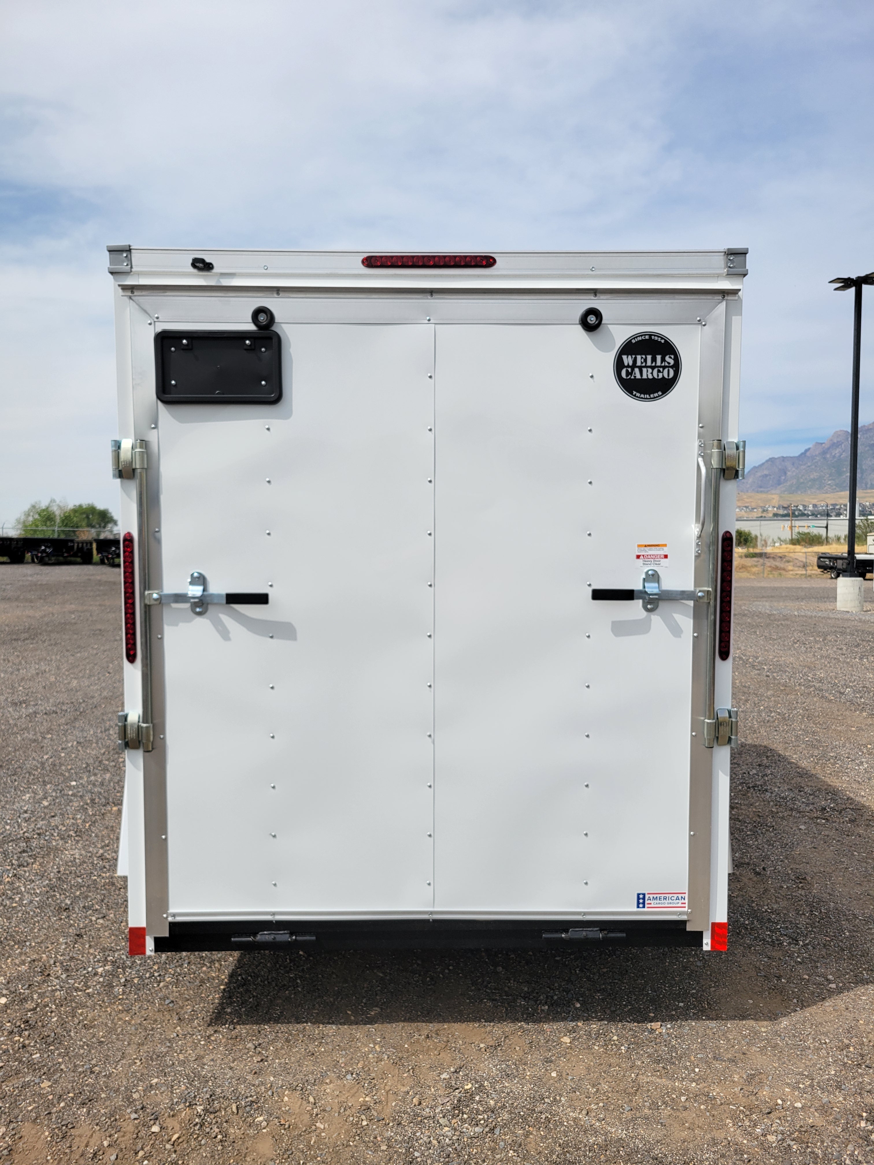 Wells Cargo 6 x 10 Deluxe Enclosed Trailer