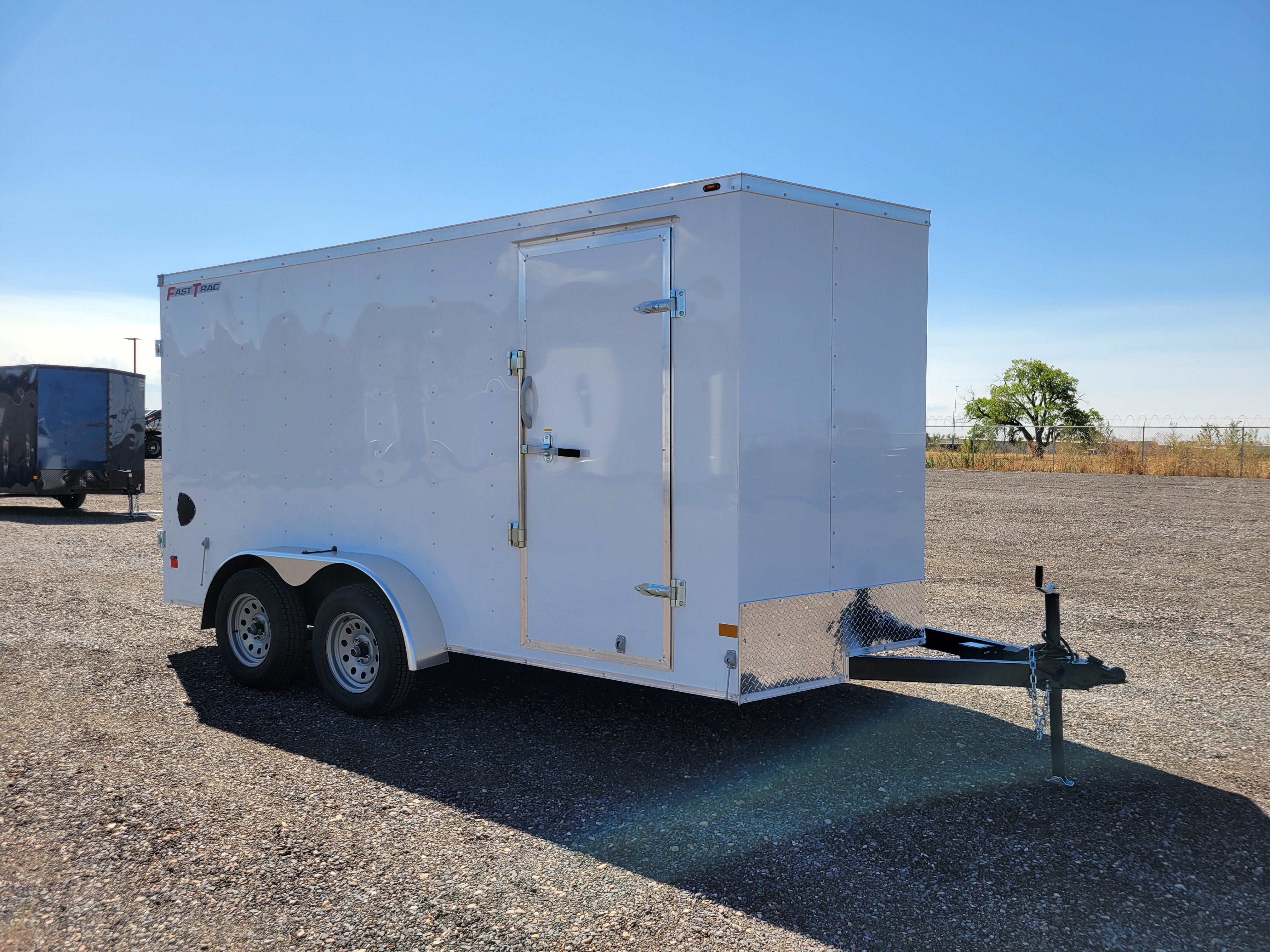 Wells Cargo 7 x 14 Deluxe Enclosed Trailer