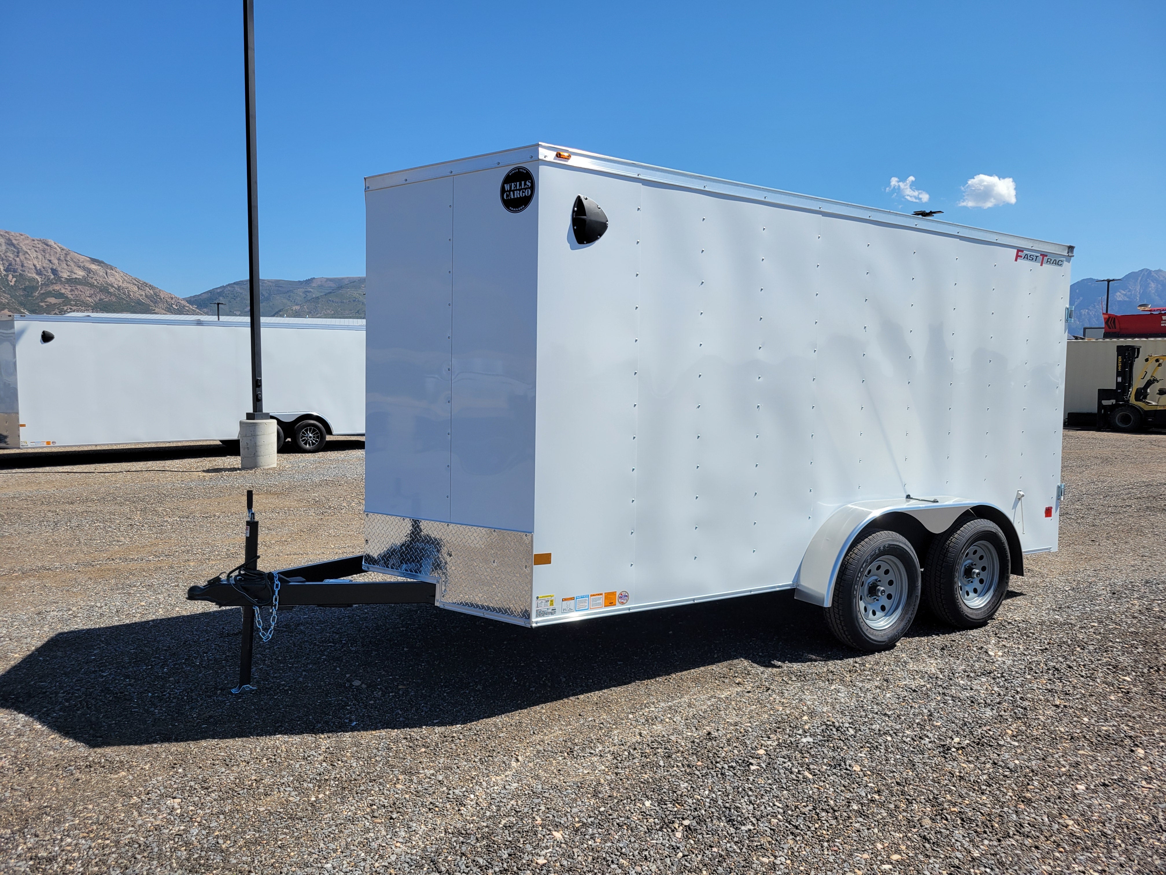 Wells Cargo 7 x 14 Deluxe Enclosed Trailer