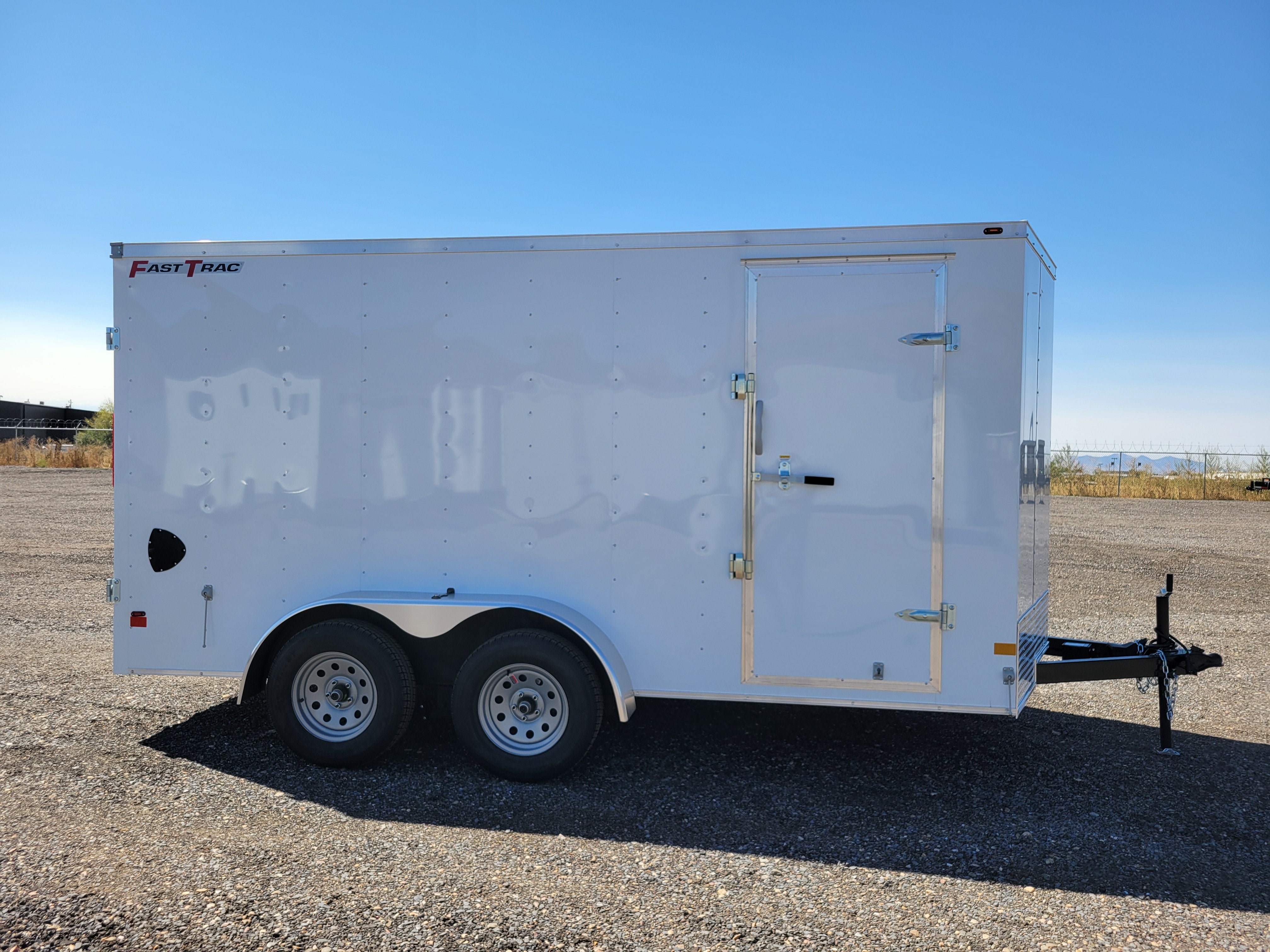 Wells Cargo 7 x 14 Deluxe Enclosed Trailer