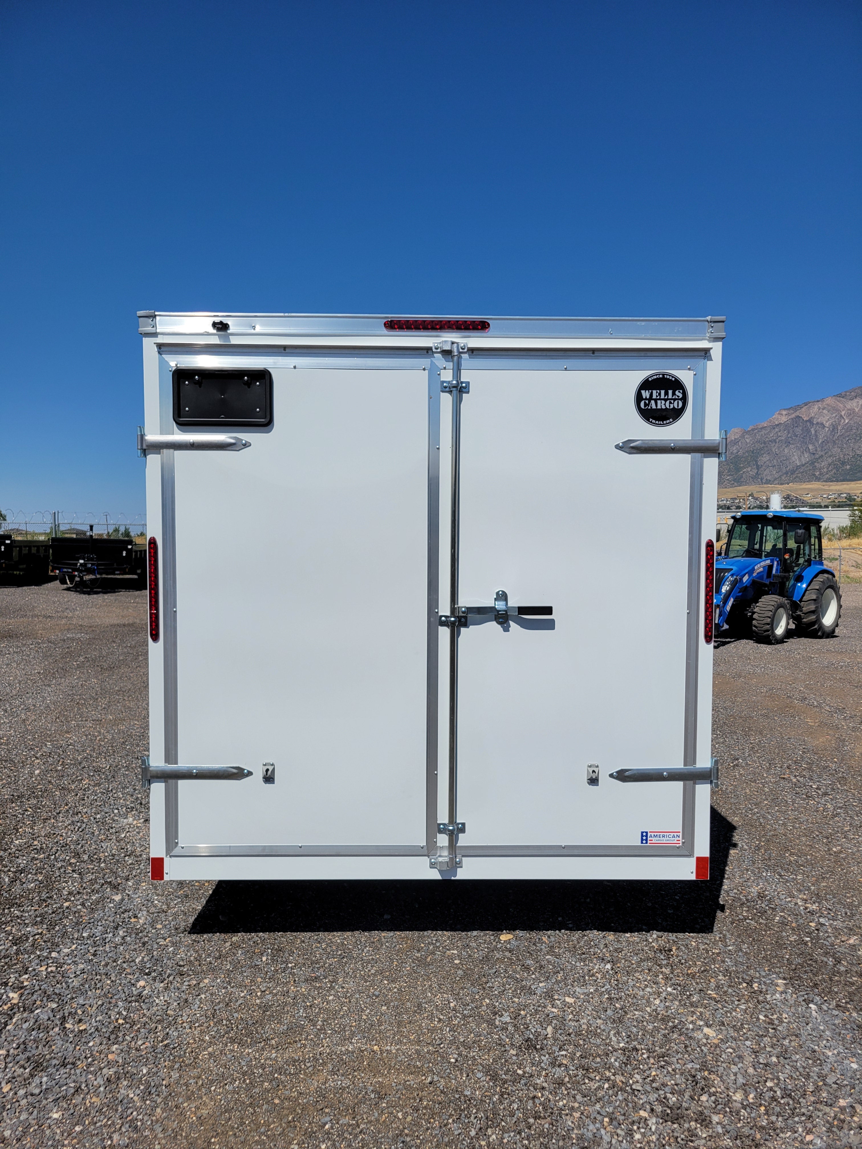 Wells Cargo 7 x 14 Deluxe Enclosed Trailer