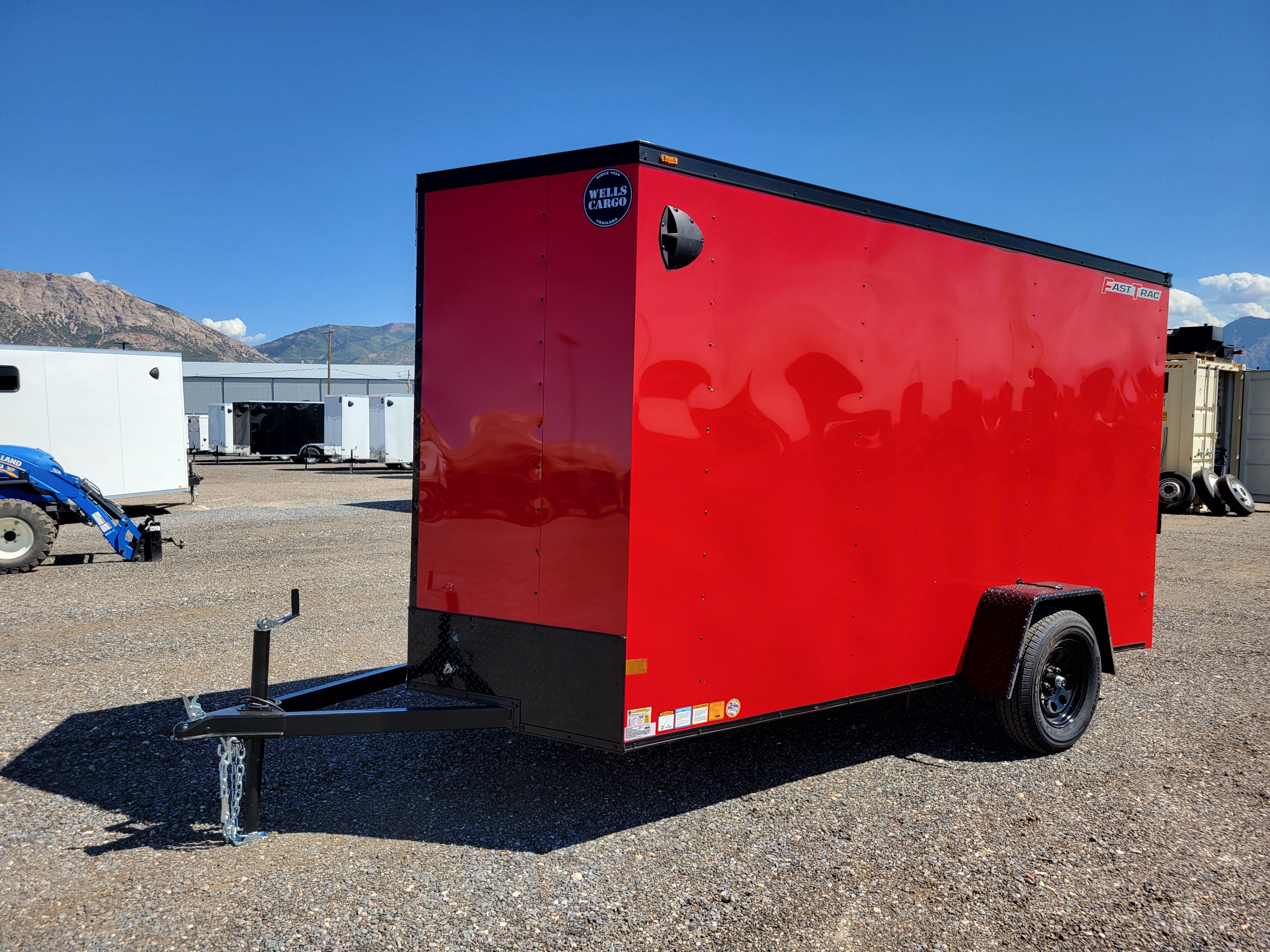 Wells Cargo 6 x 12 Deluxe Enclosed Trailer