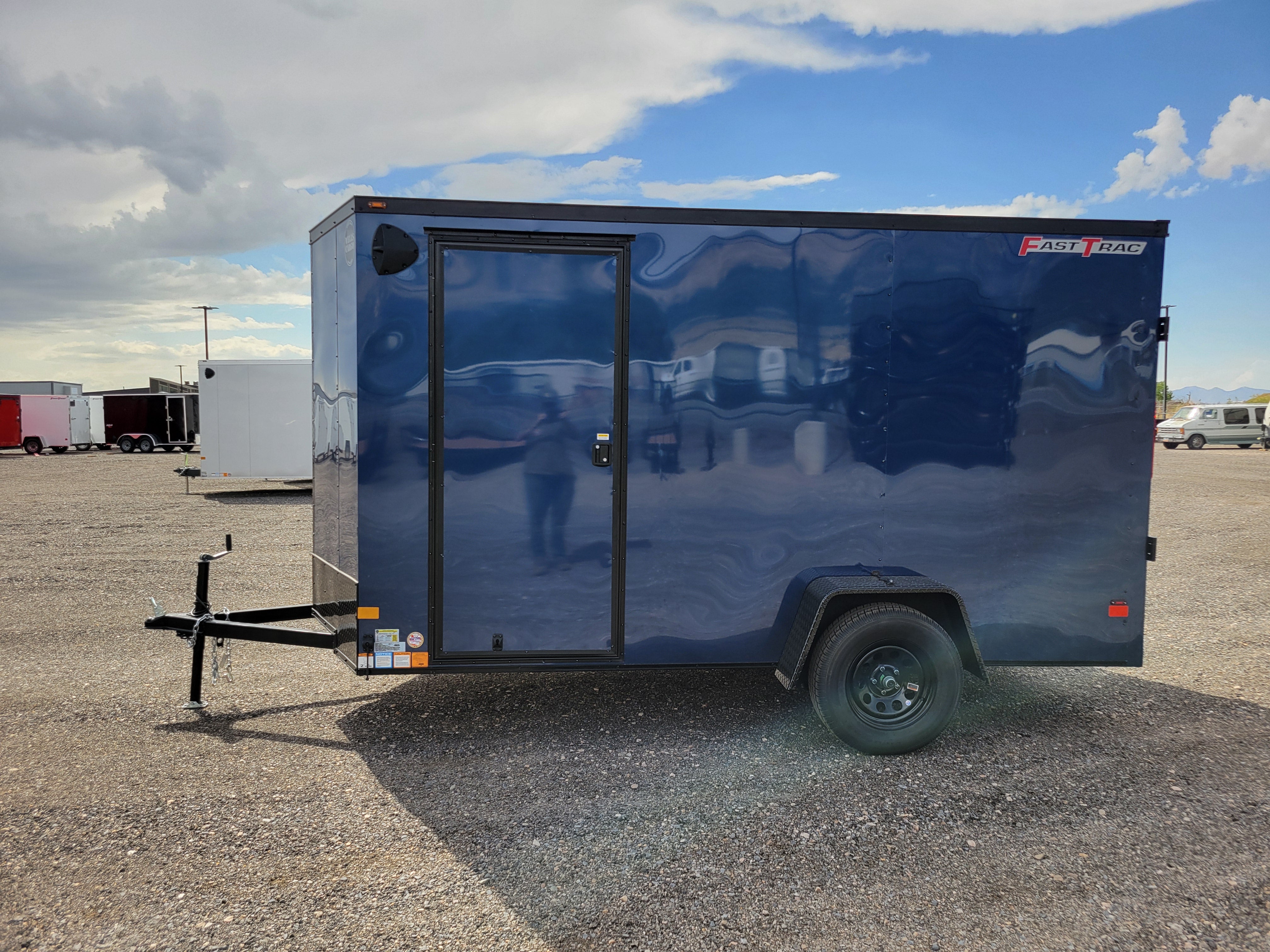 Wells Cargo 6 x 12 Deluxe Enclosed Trailer