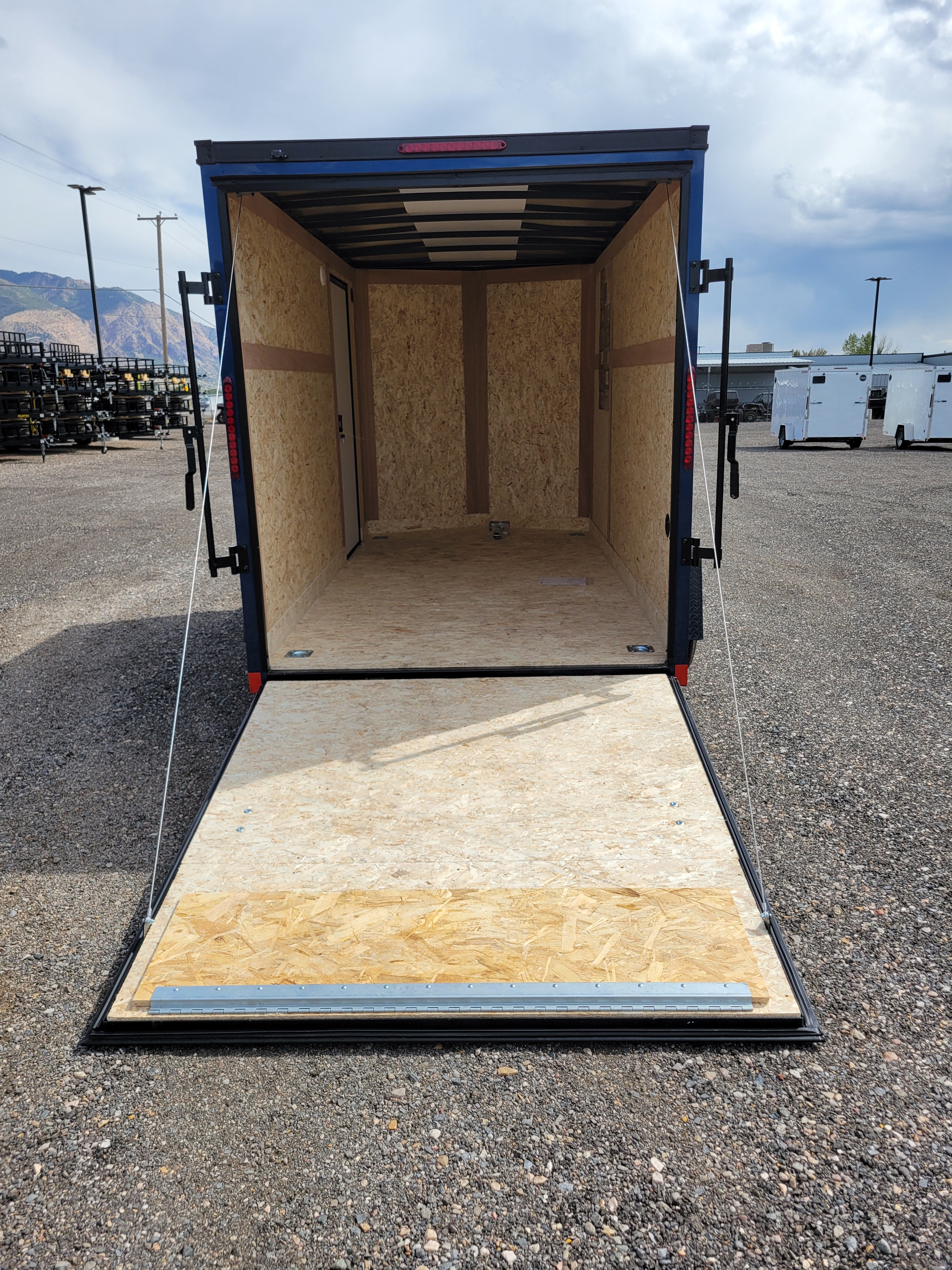 Wells Cargo 6 x 12 Deluxe Enclosed Trailer