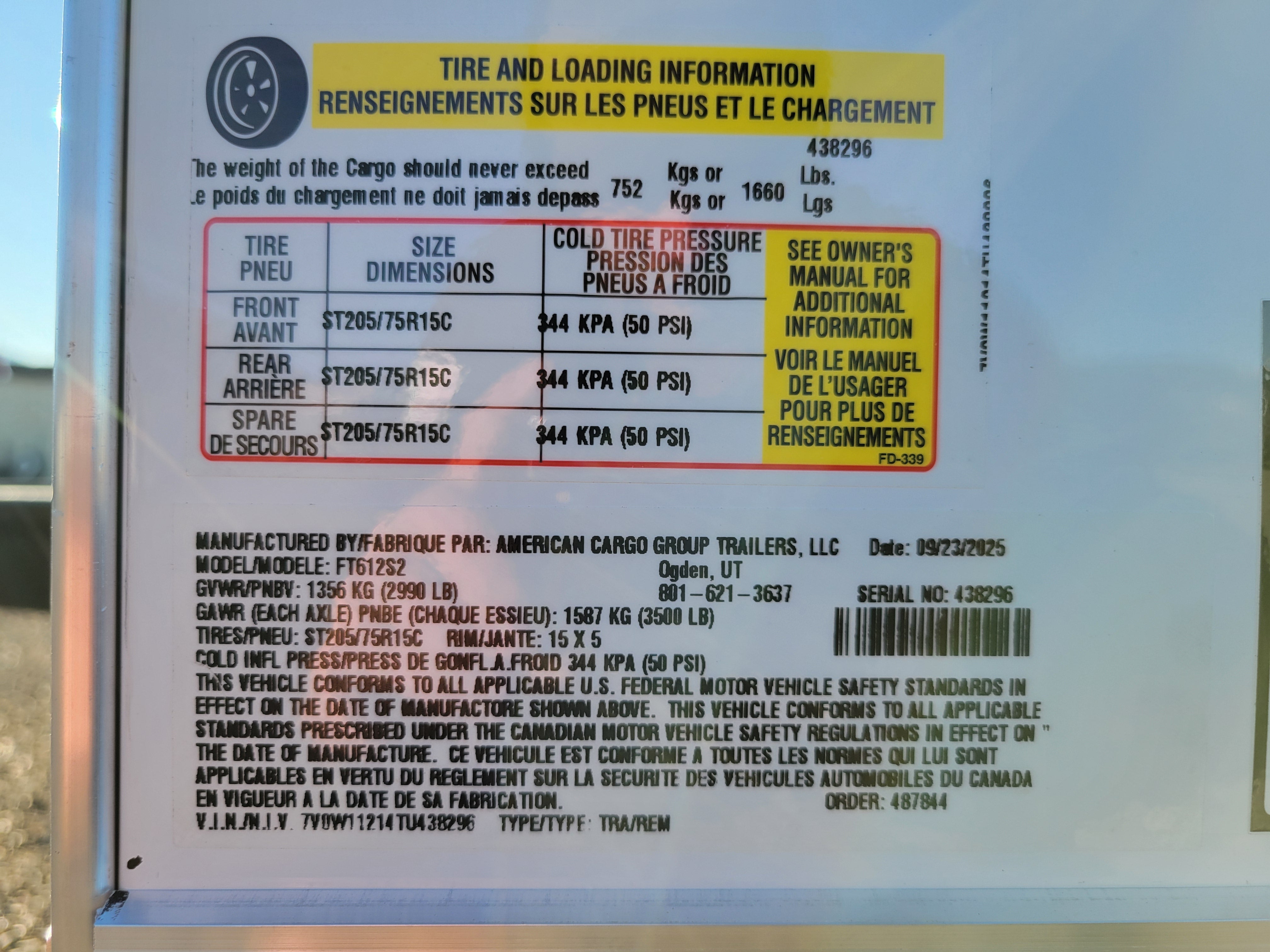 Wells Cargo 6 x 12 Enclosed Trailer