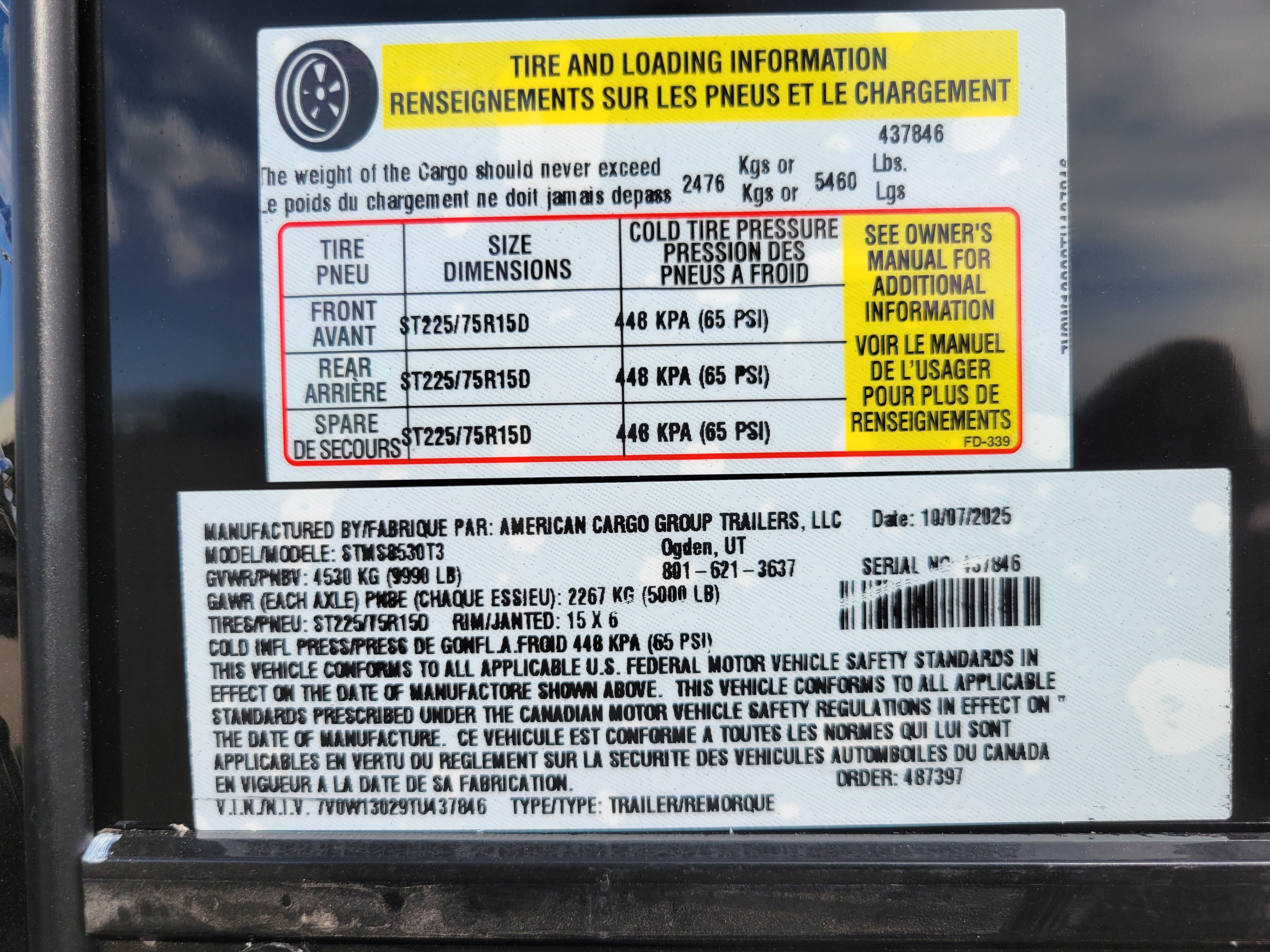 Wells Cargo 8.5 x 28 Enclosed Trailer