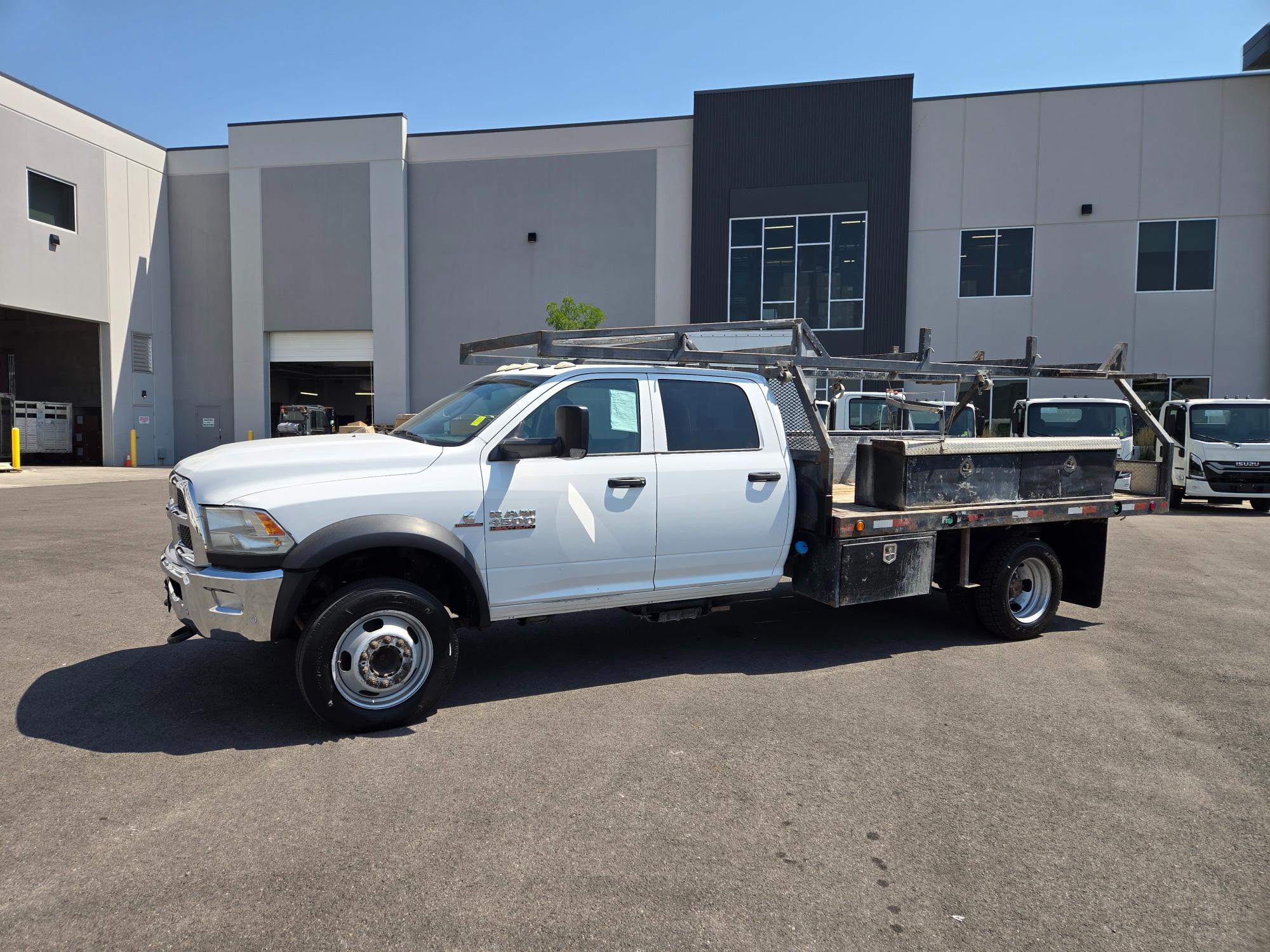 2016 RAM 4500 Crew Cab Flat Bed 4 Wheel Drive