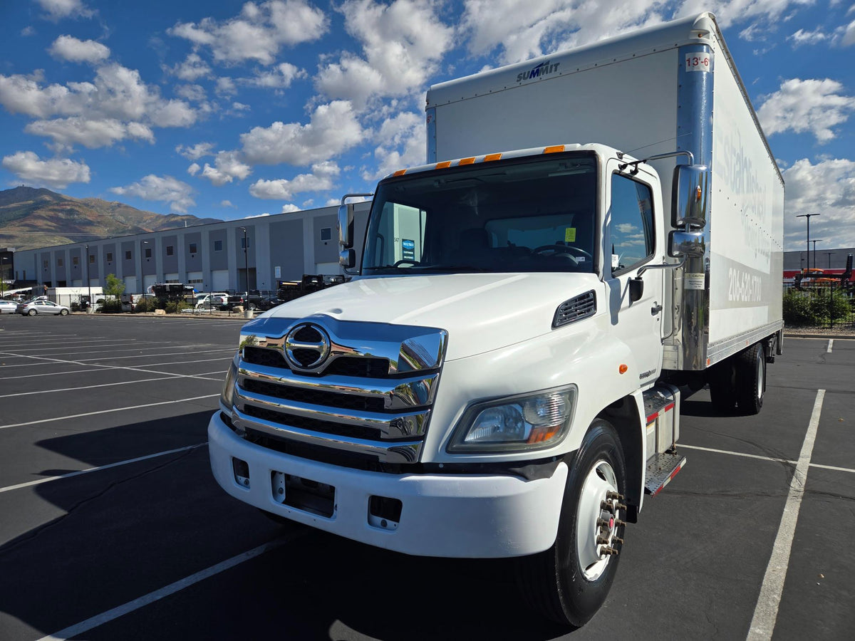 USED 2020 HINO 268A 26,000 GVW 26' BOX TRUCK
