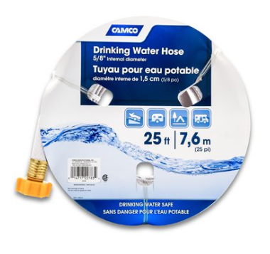 -SALE- Camco TastePURE 25' Drinking Water Hose - 5 / 8" ID