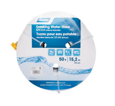 -SALE- Camco TastePURE 50' Drinking Water Hose - 5 / 8" ID