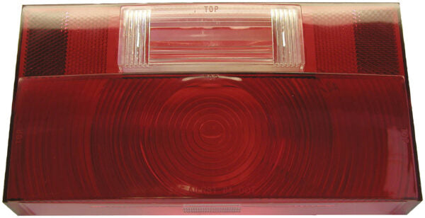 SALE - Peterson Replacement, Lens Only- Red & Clear (25914)