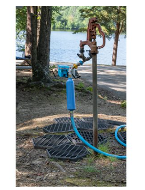 -SALE- Camco TastePURE XL RV / Marine Water Filter with Flexible Hose Protector