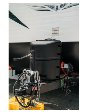 -SALE- Camco RV Propane Tank Cover- Black, Single Tank