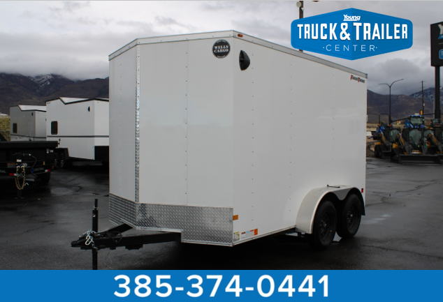 Wells Cargo 7 x 12 Deluxe Enclosed Trailer