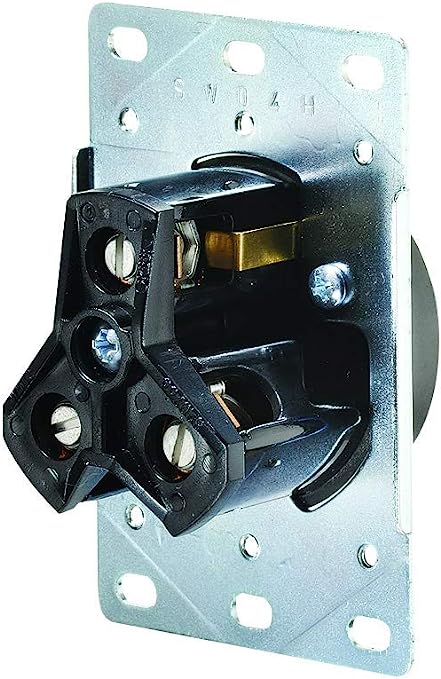 -SALE- RV Designer Flush Receptacle- 30 Amp