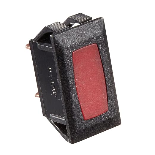 SALE - RV Designer Black w/Red- Indicator Lights