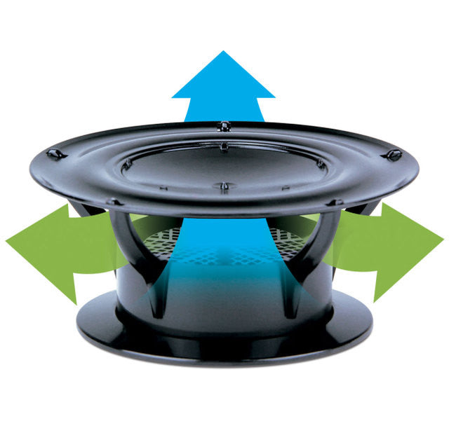 -SALE- 360 Siphon Vent Black
