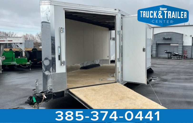 Wells Cargo 8.5 x 28 Snowmobile Trailer