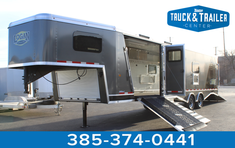 33' logan Snowmobile Trailer