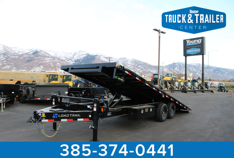 Load Trail 102" x 24' Tandem Equipment Tilt Deck