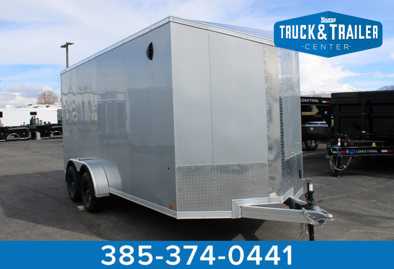 All Aluminum Pace  7 x 16 Enclosed Trailer