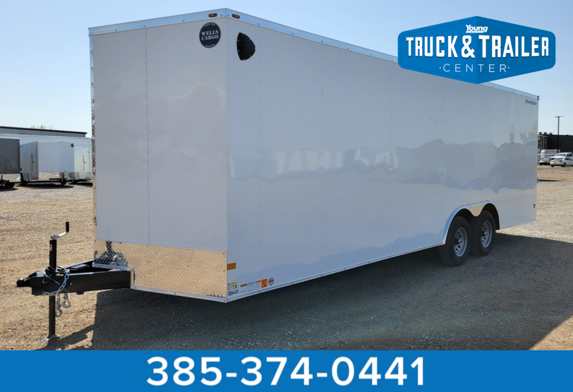 Wells Cargo 8.5 x 24 Deluxe Enclosed Trailer