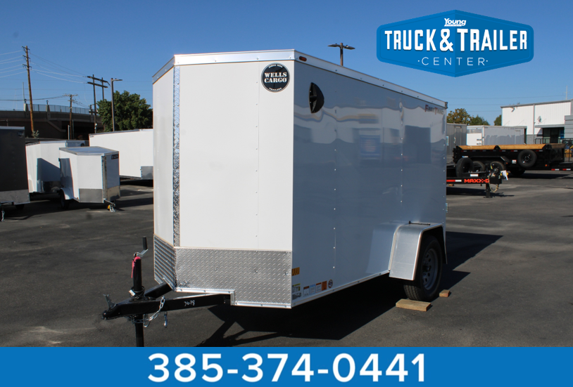 Wells Cargo 5 x 10 Deluxe Enclosed Trailer