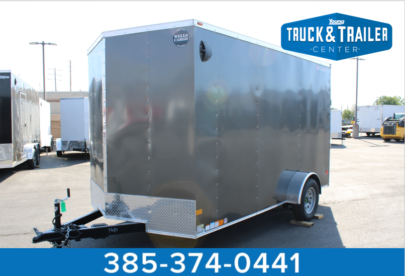 Wells Cargo 7 x 12 Deluxe Enclosed Trailer