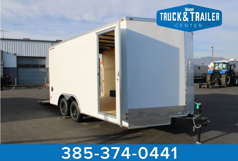 Wells Cargo 8.5 x 16 Deluxe Enclosed Trailer