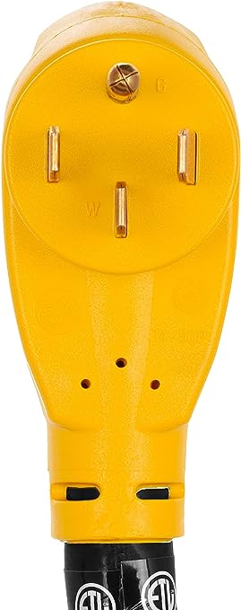 -SALE- Camco 50Amp Power Grip Extension Cord - 15' 125-250V / 12500W 6 / 8Ga