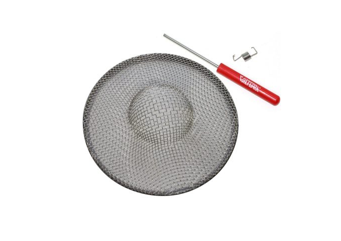 -SALE- Valterra RV Furnace Screen- Round w/Cup, 6.15" x 1.3"