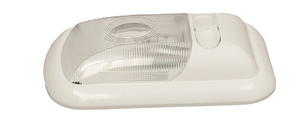 SALE - Gustafson Single Optic Dome Light- Clear Lens