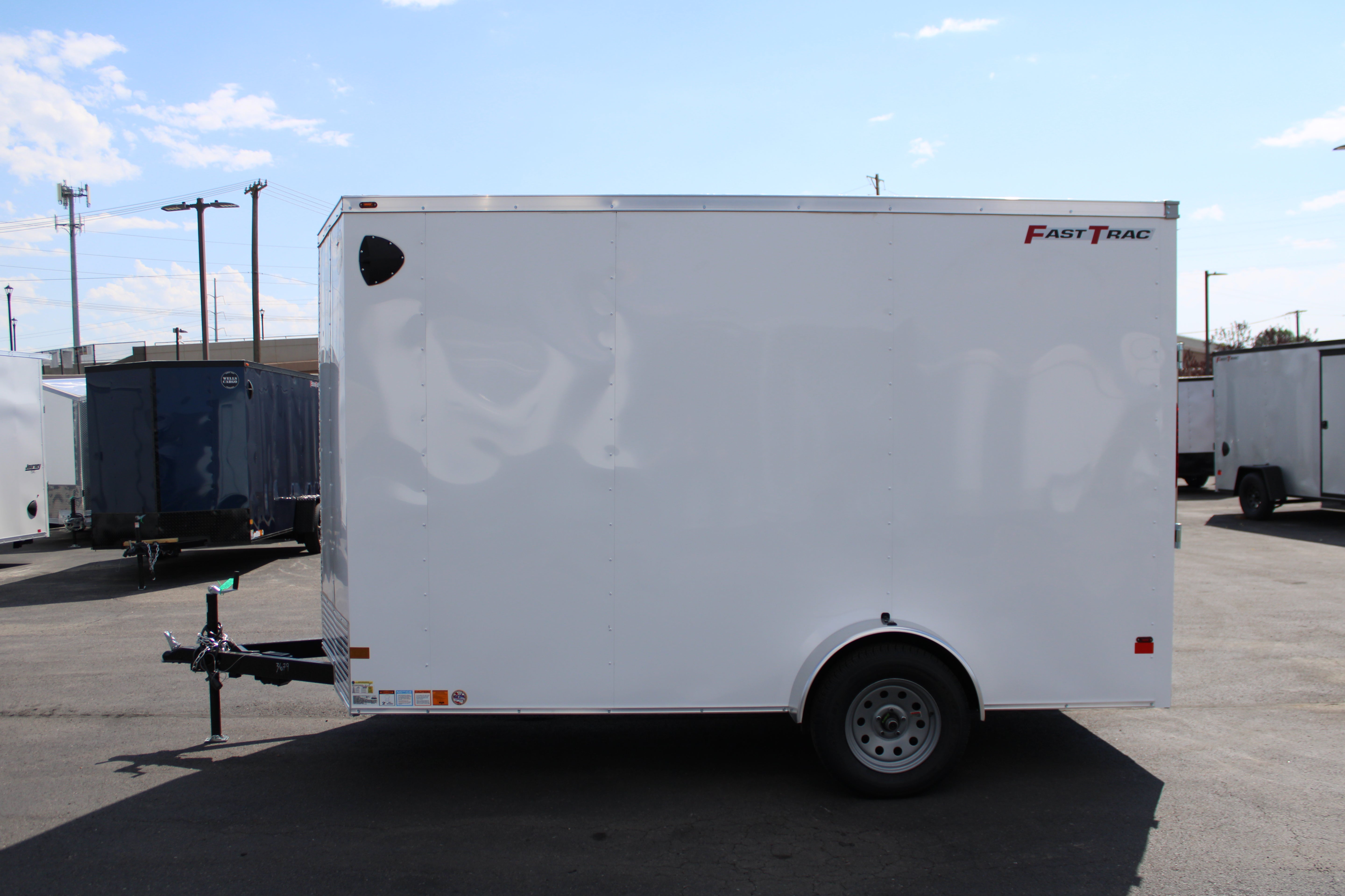 Wells Cargo 7 x 12 Deluxe Enclosed Trailer