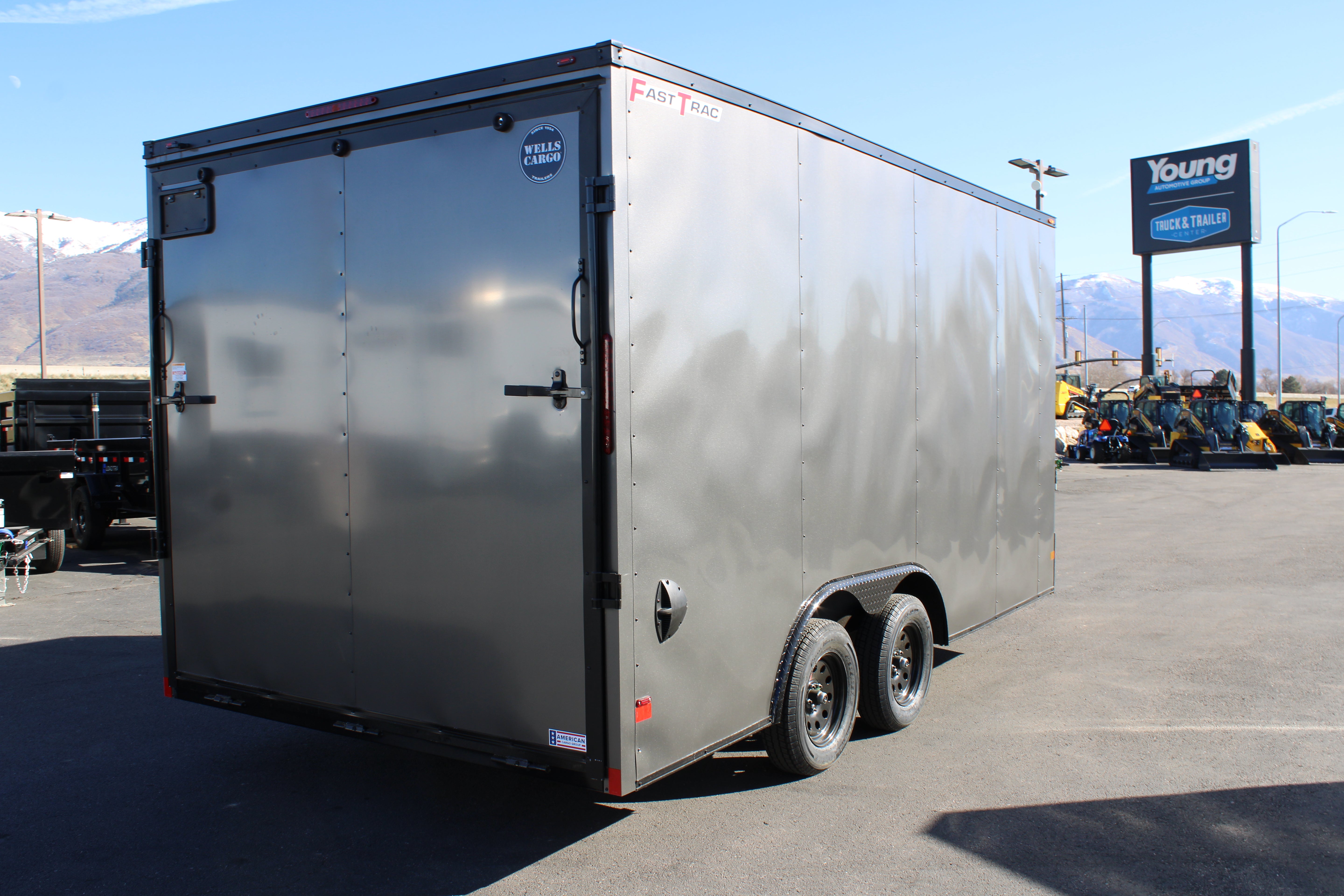 Wells Cargo 8.5 x 16 Deluxe Enclosed Trailer