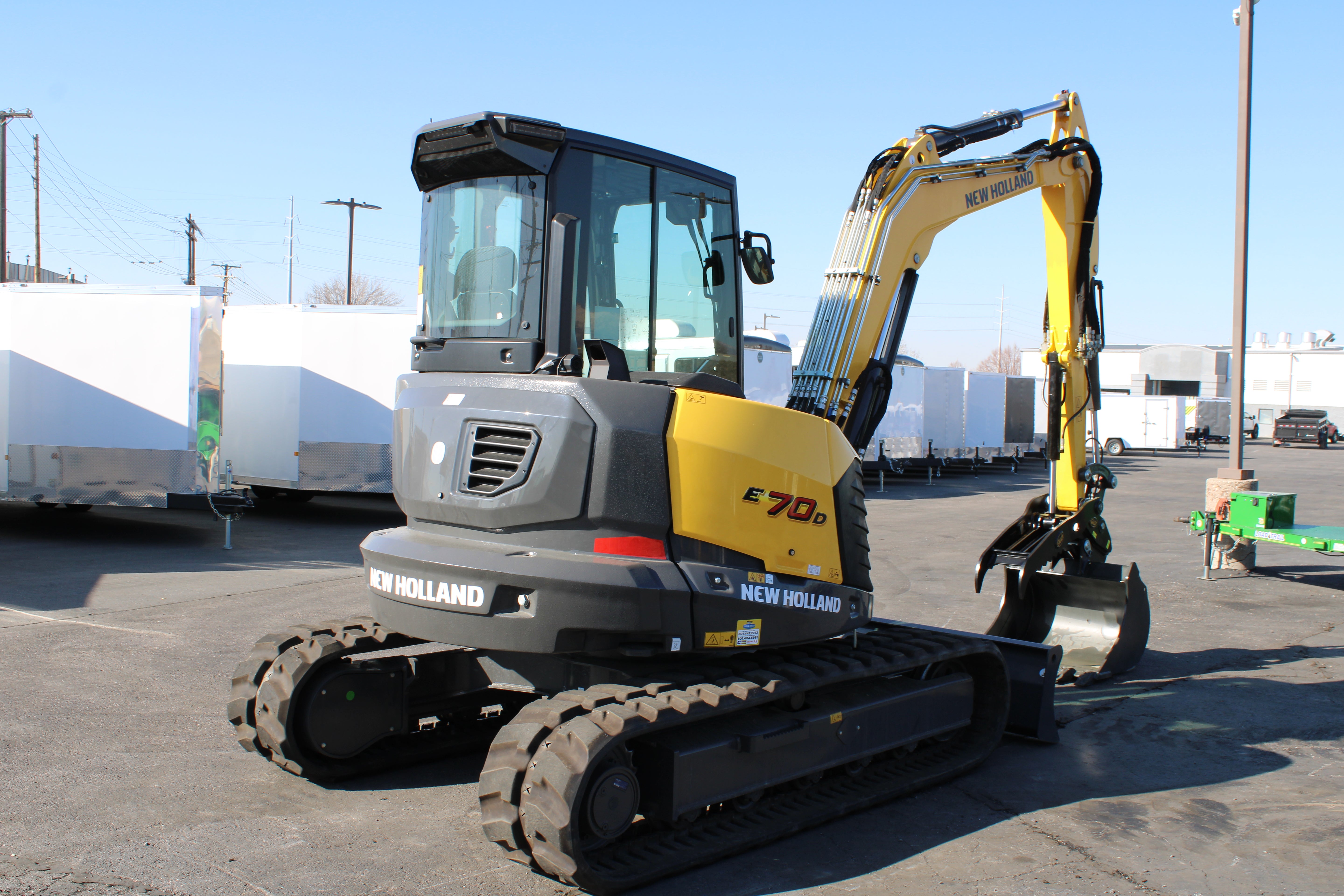 New Holland E70D Excavator