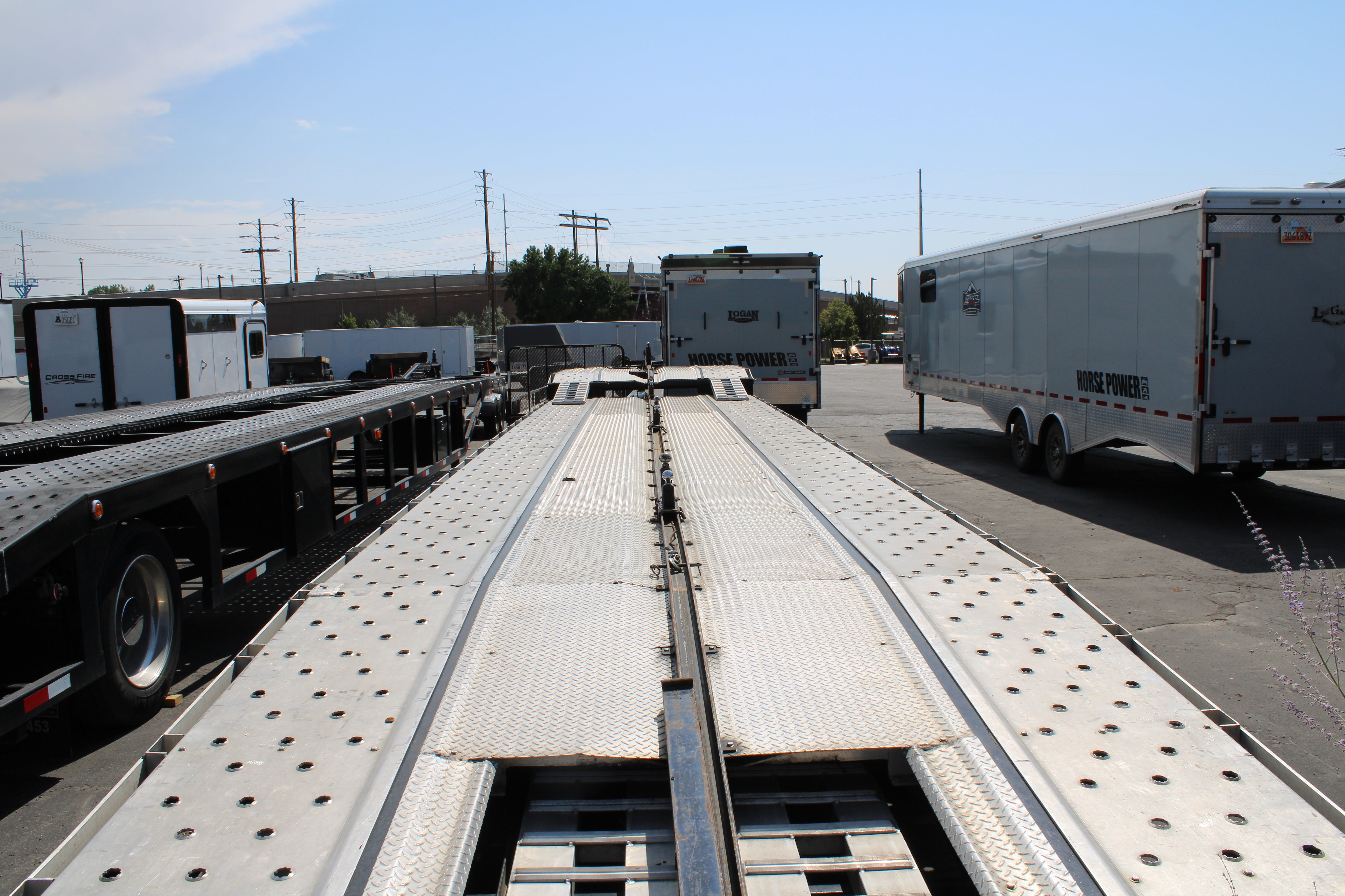 Used 32' Car Hauler Trailer