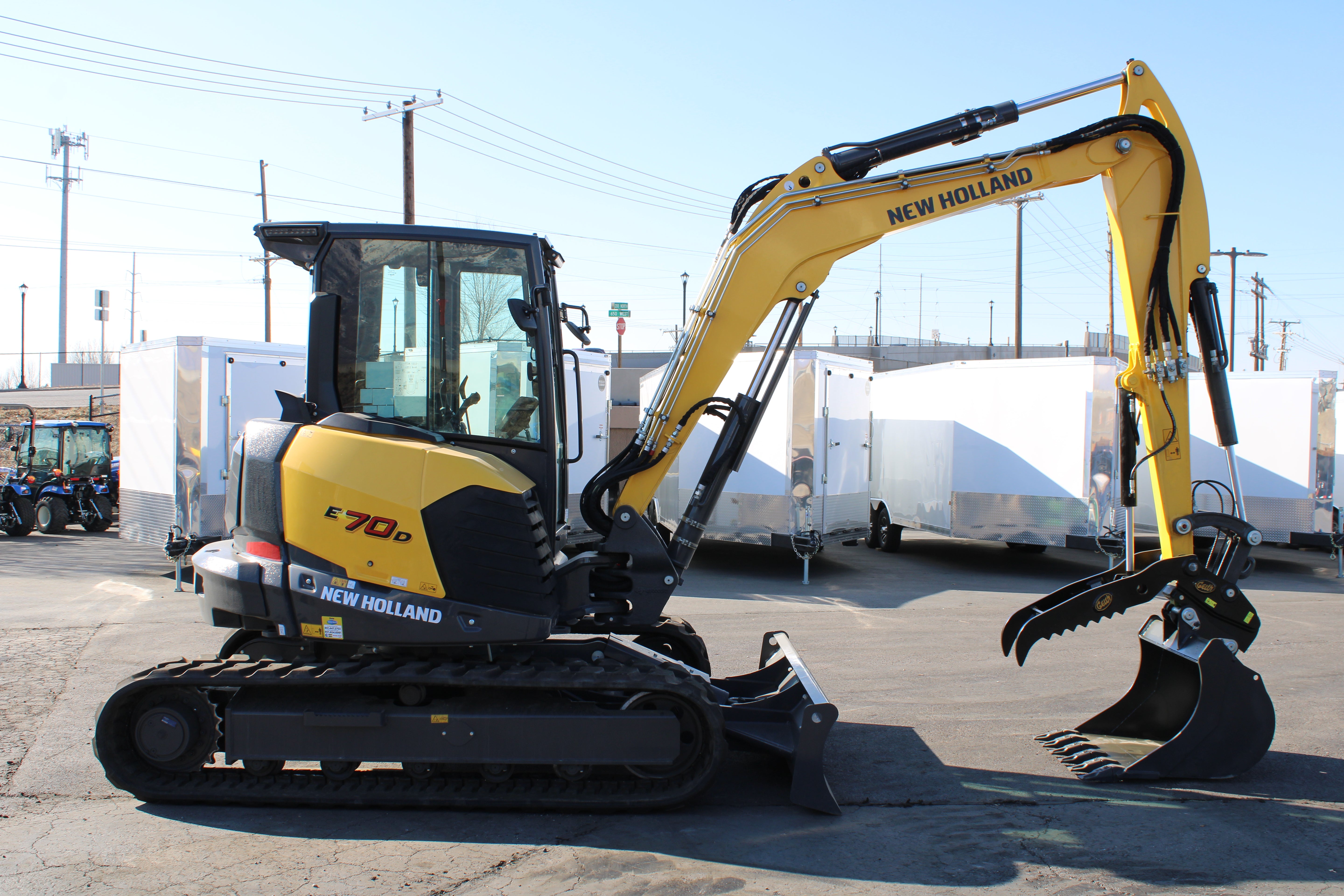 New Holland E70D Excavator
